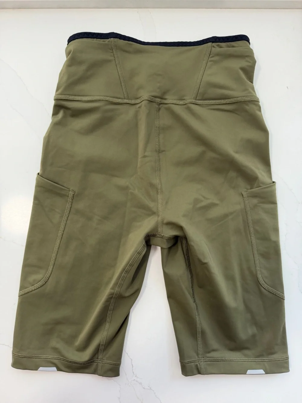 NWOT Women’s REI Olive Active High-Rise Pocket Shorts